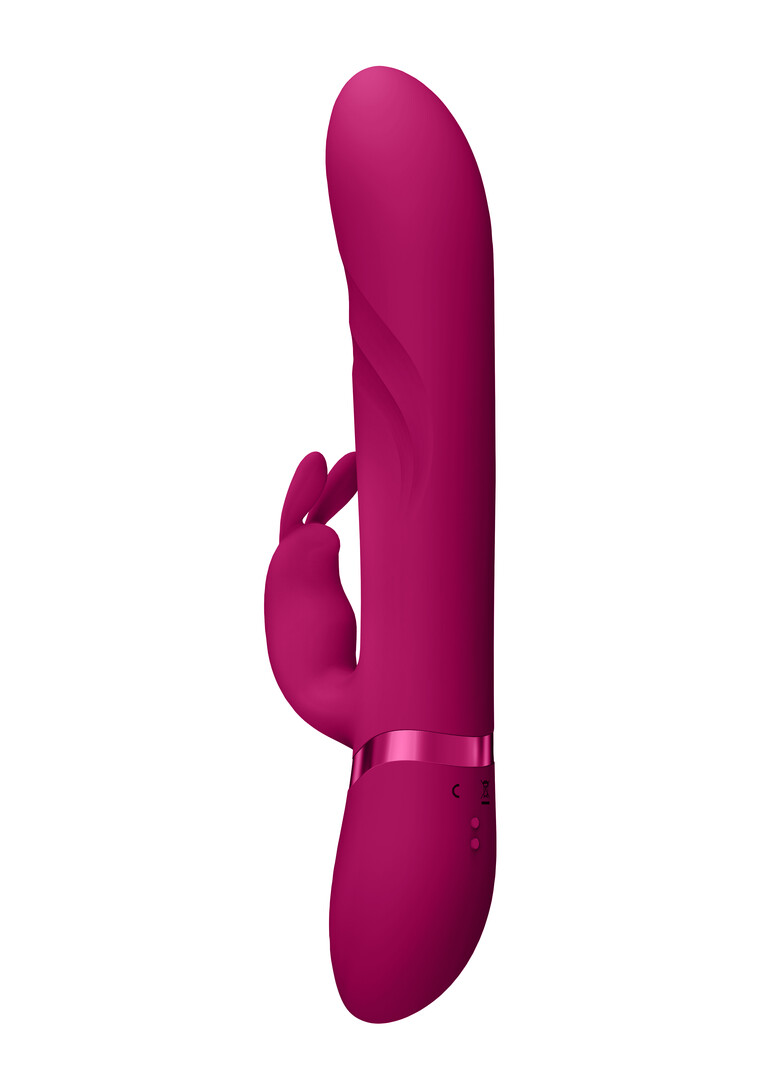 Nari – Vibrerende en Rotating Beads, G-Spot Rabbit – Roze