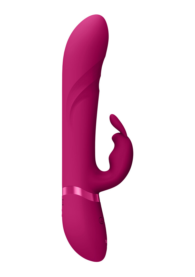 Nari – Vibrerende en Rotating Beads, G-Spot Rabbit – Roze