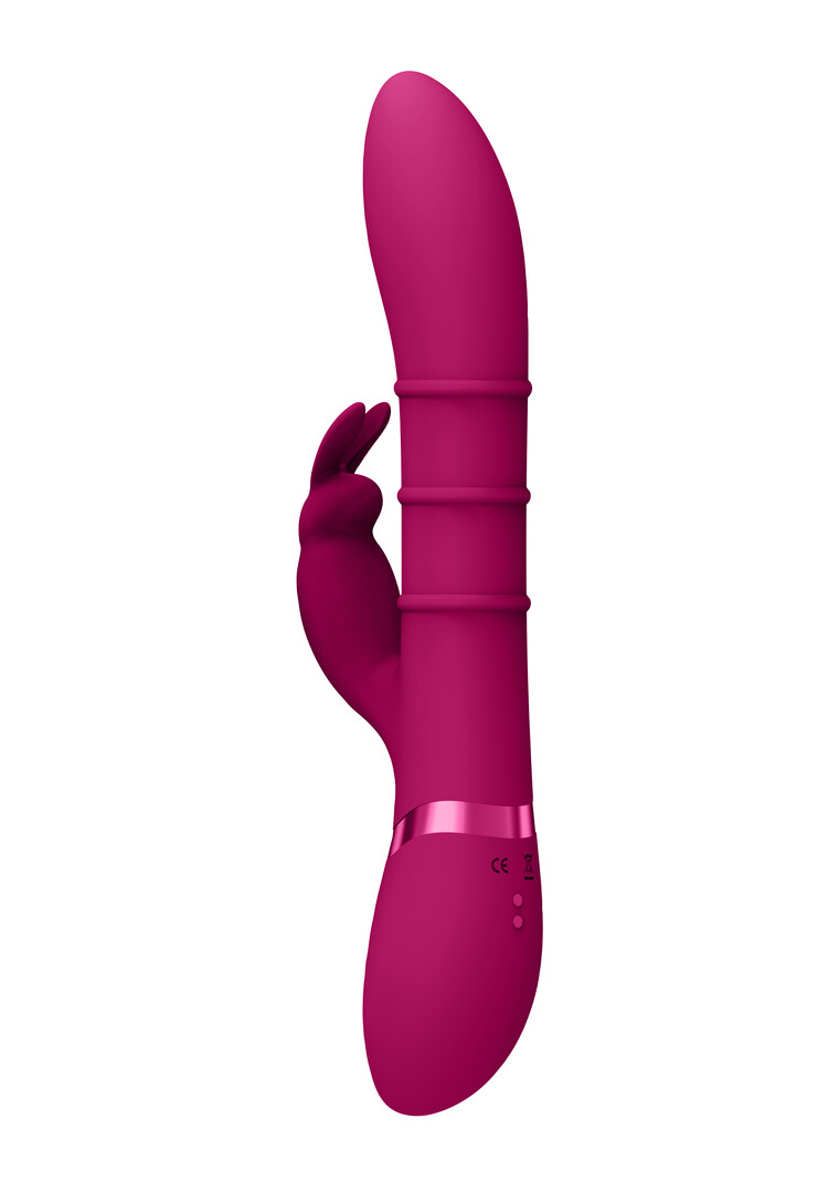 Sora – Up Down Stimulerende Ringen, Vibrerende G-Spot Rabbit – Roze