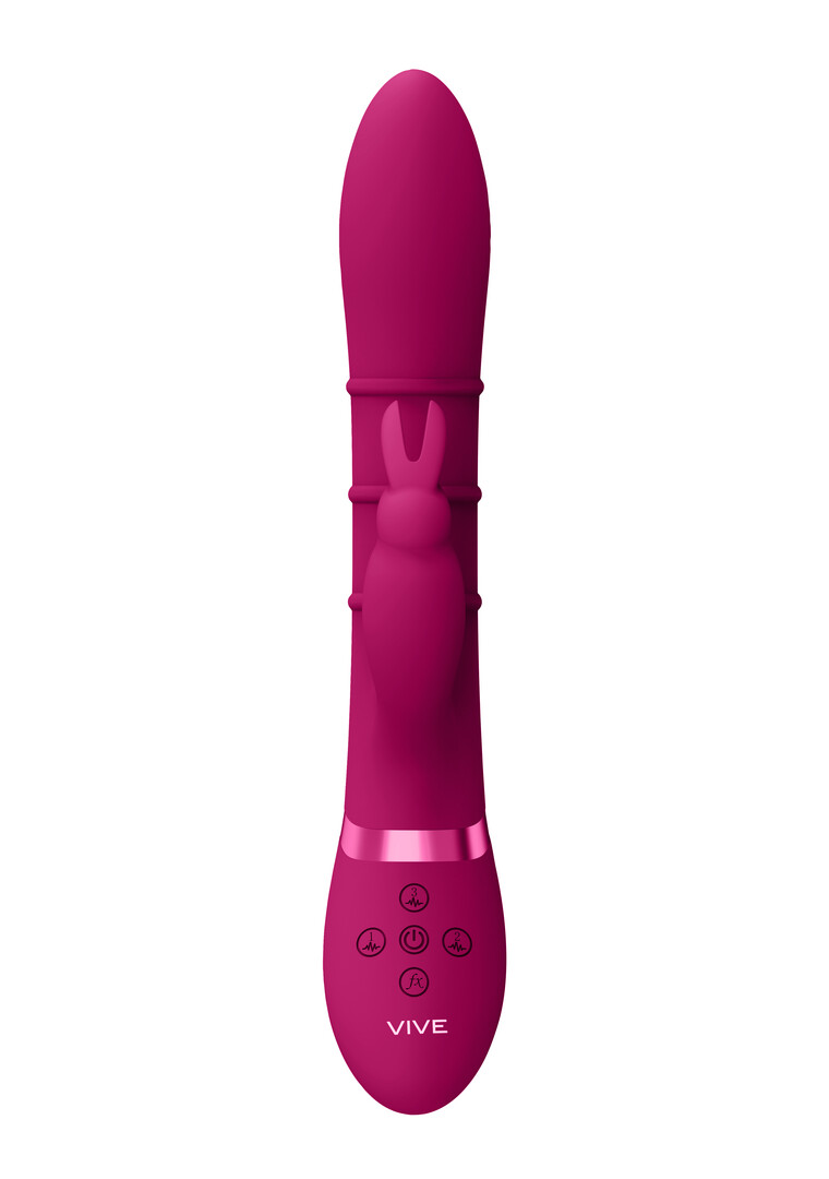 Sora – Up Down Stimulerende Ringen, Vibrerende G-Spot Rabbit – Roze