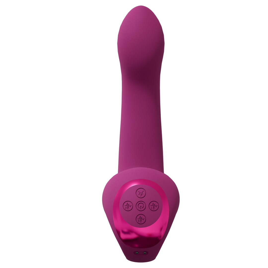 Riko – Triple Motor Thumper met Geavanceerde Vingerbeweging Puls Golf Stimulator – Roze