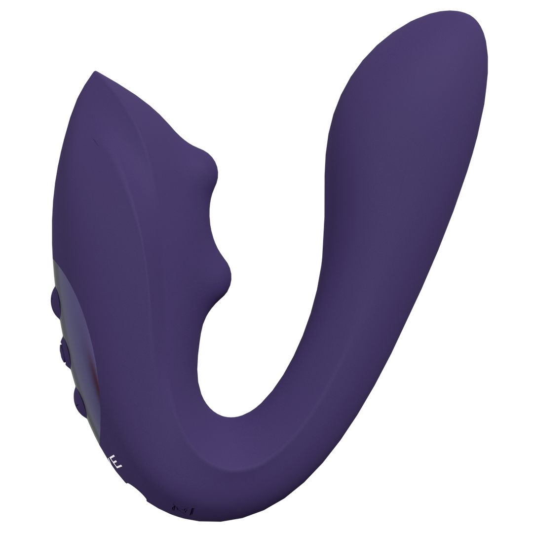 Yuki – Dual Motor G-Spot Vibrator met Massageballen – Paars