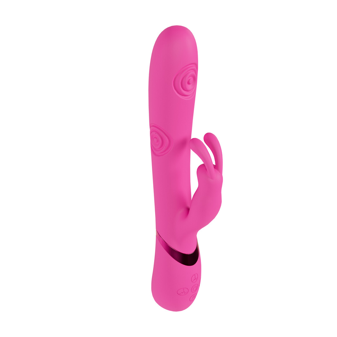 Mimi – G-Spot Vibrerende en Tikkende Konijn – Roze