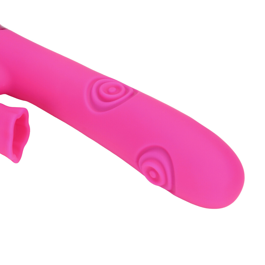 Fiore – G-Spot Air Wave Vibrerende en Kloppende Flared Clitorale Stimulator – Roze