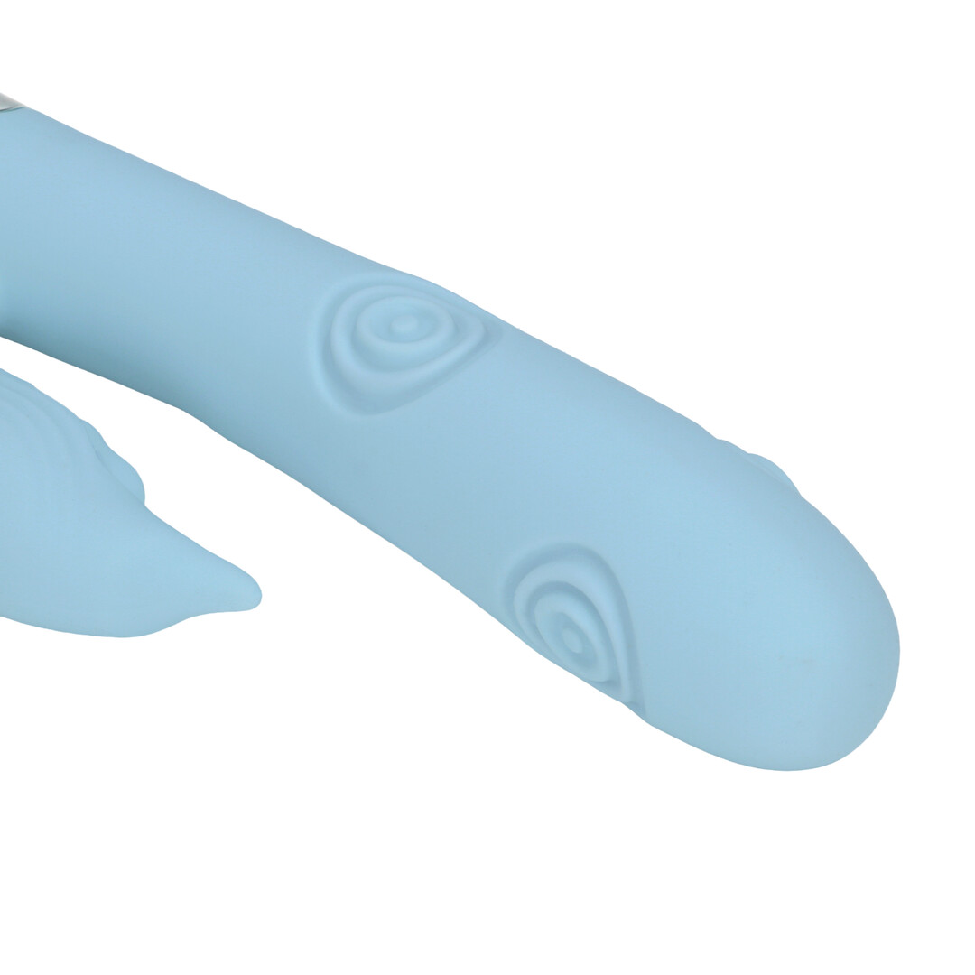 Pallina – G-Spot Vibrerende en Tikken Kralen Clitorisstimulator – Blauw