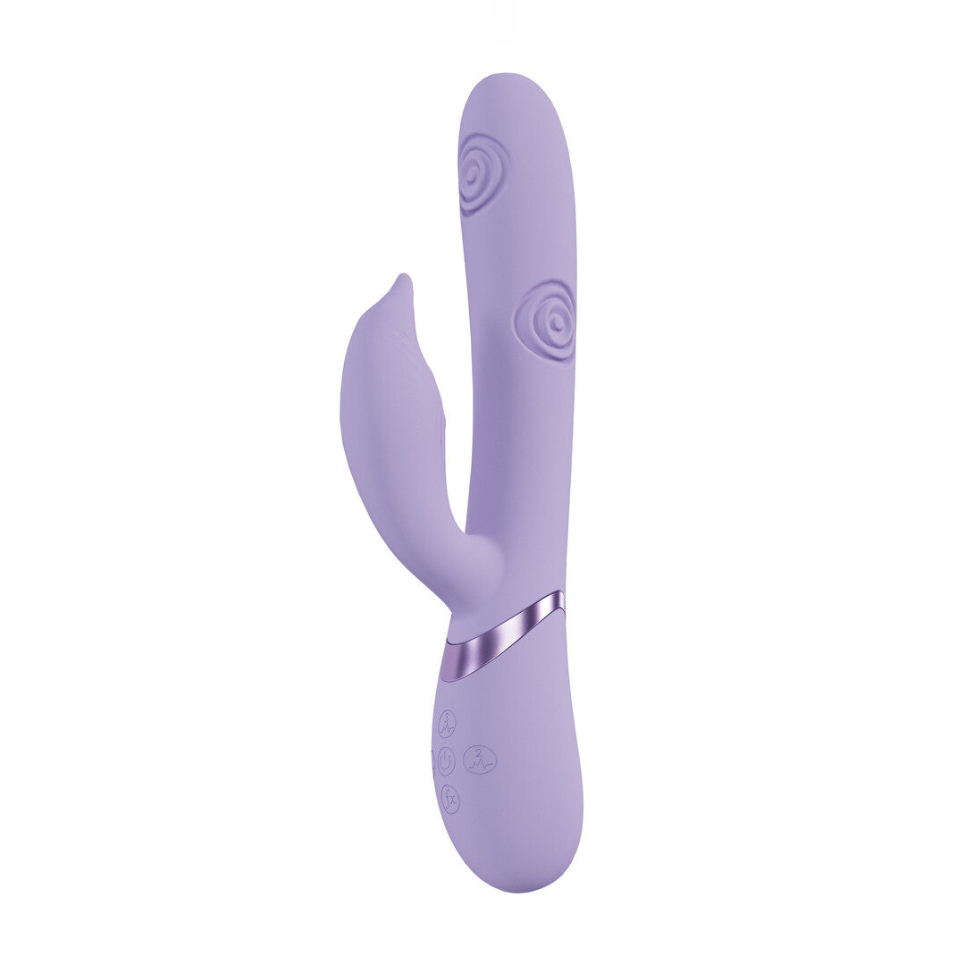 Pallina – G-Spot Vibrerende en Tikken Parels Clitorale Stimulator – Lavendel