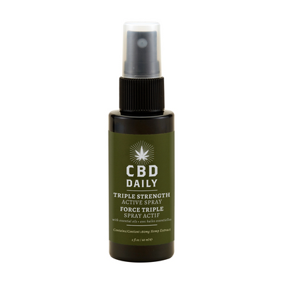CBD Daily Active Spray met Drievoudige Actie - 2 fl oz / 60 ml