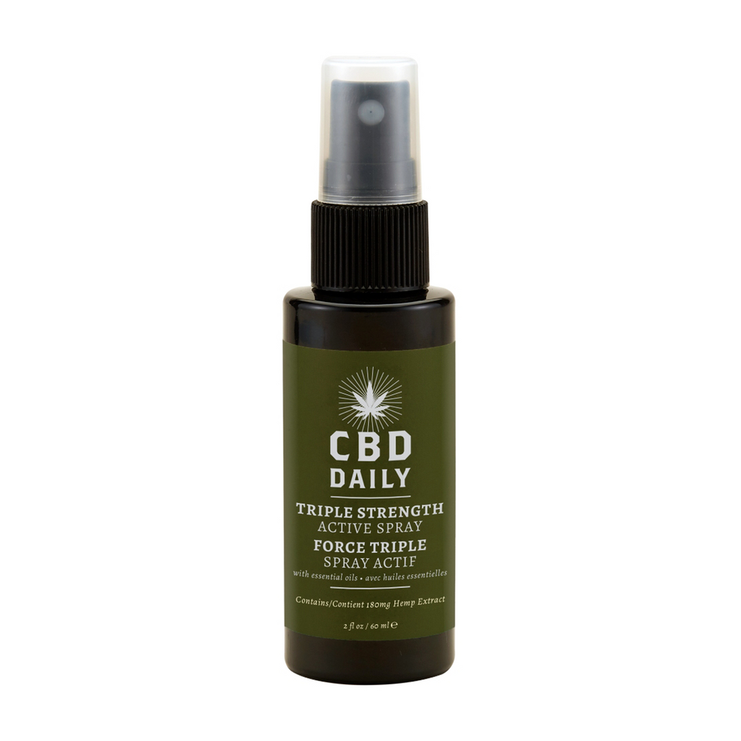 CBD Daily Active Spray met Drievoudige Actie – 2 fl oz / 60 ml