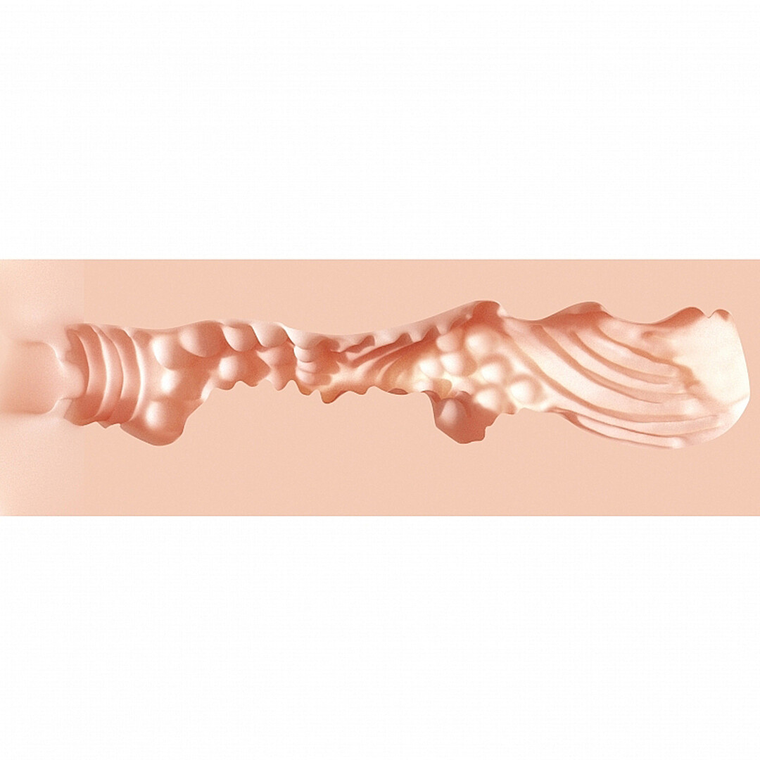 Raw - Soft Entry - TPE Medium Masturbator - 276g - Flesh