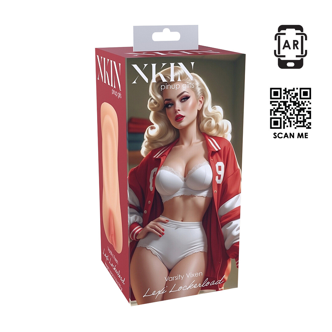 Pinup Dolls - Universitātes viksene Lexi Lockerload - TPE liels masturbators - 307g - Miesas krāsa