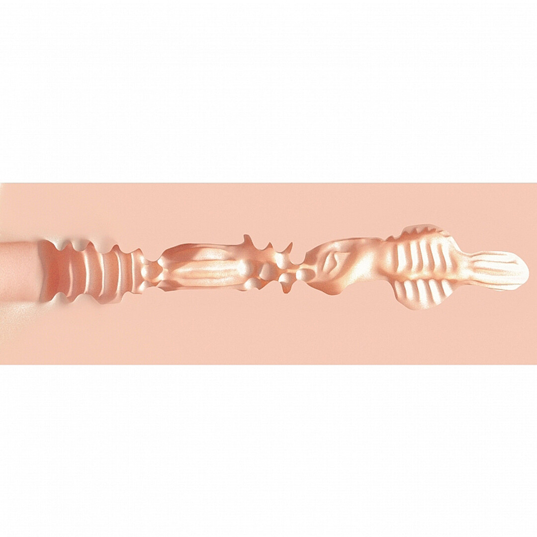 Raw - Slitline - TPE liels masturbators - 415g - Miesas krāsa