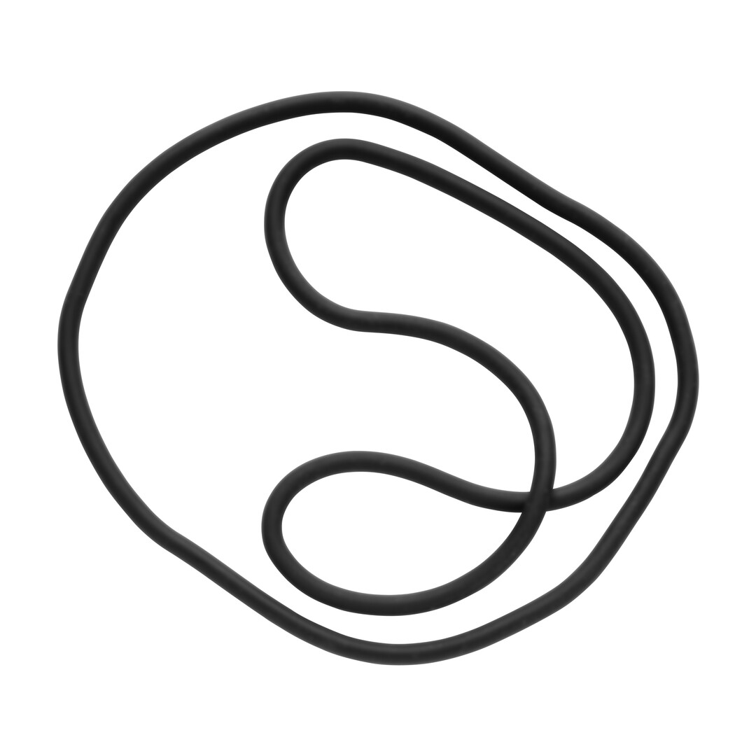 Silicone Slim Wrap Ring – Cockring / Ball Strap – 18 / 45 cm