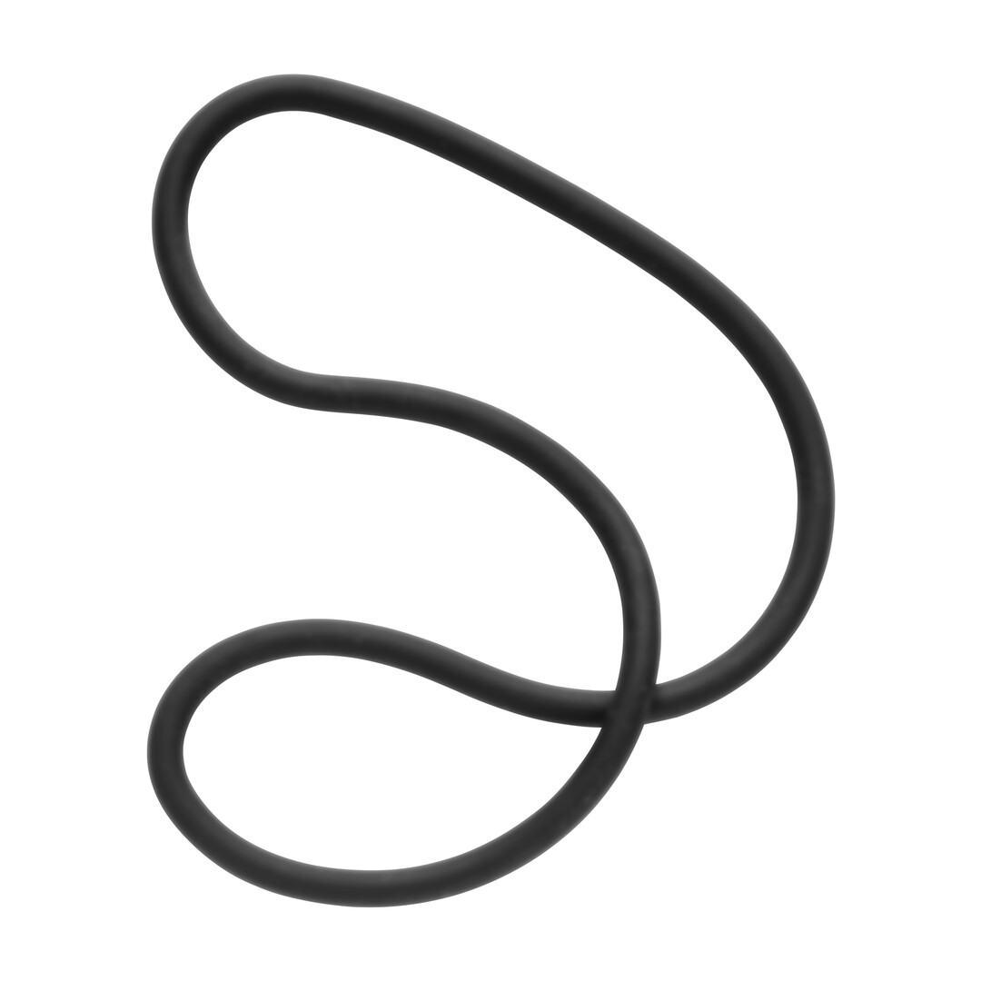 Silicone Slim Wrap Ring – Cockring / Ball Strap – 18 / 45 cm