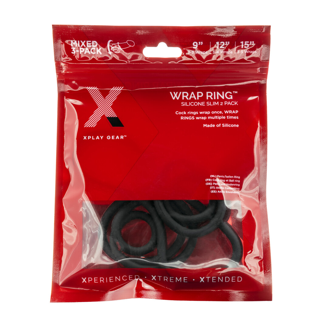 Slim Wrap Ring – Cockring 2-Pack