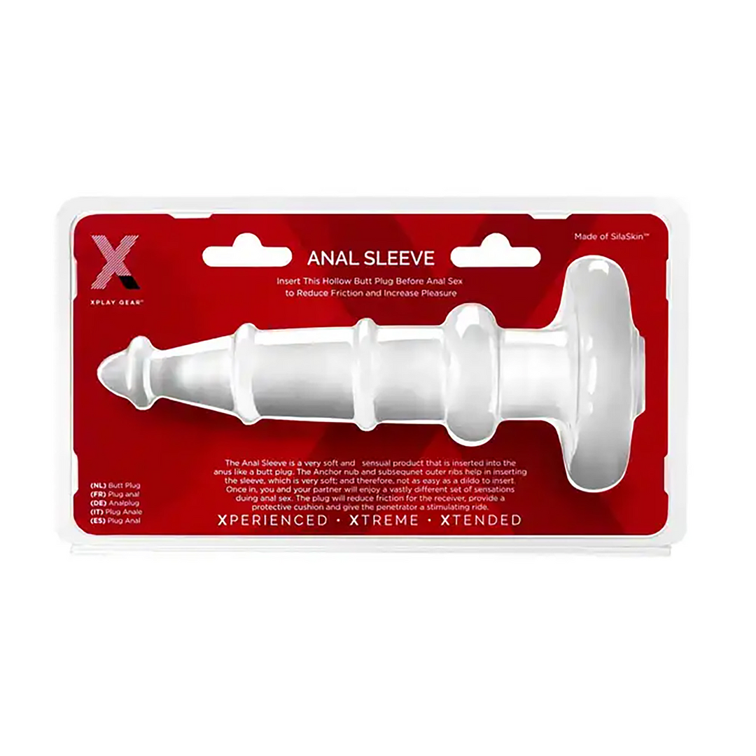 Anal Sleeve Plug – Penis Sleeve en Butt Plug – 7 / 18 cm