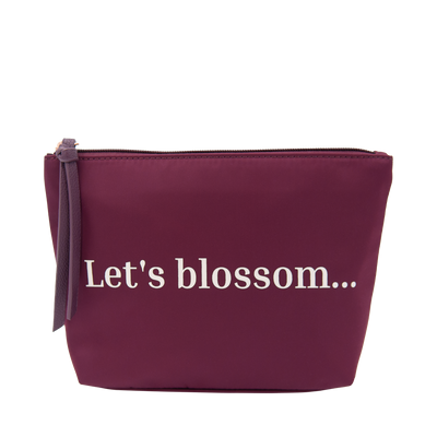 Let's Blossom - Pouch - Purple