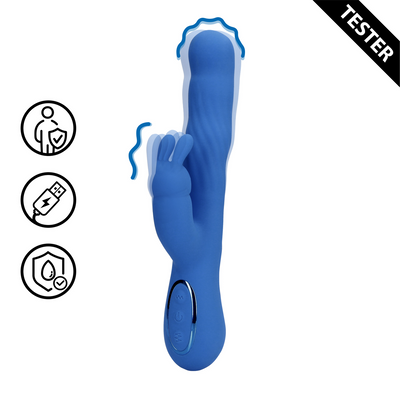 Wiggle Rabbit Vibrator - Jetset Blue - Tester