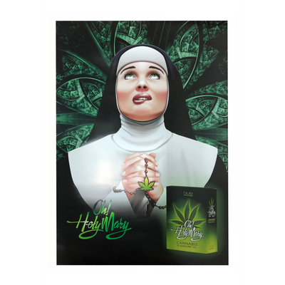 Poster Oh! Holy Mary Pleasure Oil