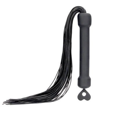 Beginners Silicone Whip - Black