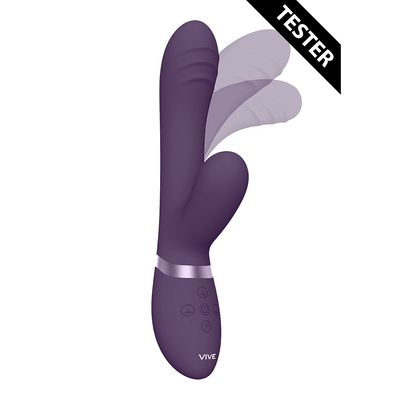 Tani - Finger Motion with Pulse-Wave Vibrator - Purple - Tester