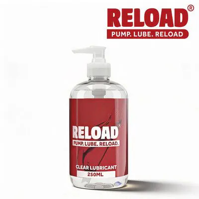 RELOAD by EXS - Clear Waterbased Lubricant - 8.4 fl oz / 250 ml