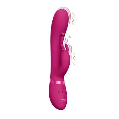 Tama - Wave & Vibrating G-Spot Rabbit - Pink