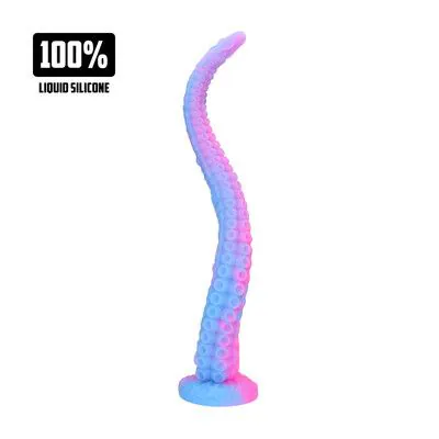Tentacle Serpent - Anal Snake - 19.7" / 50 cm - Purple/Blue