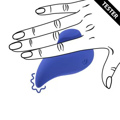 Ergo Grip - Lay On Massager - Blue - Tester