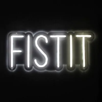 LED Neon Brand Sign - Fist It