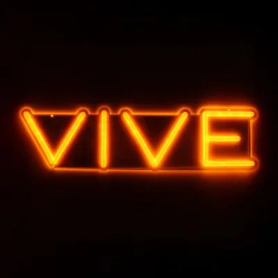 LED Neon Brand Sign - VIVE