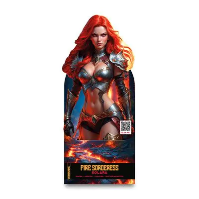 Solara - Fire Sorceress - Instore Display