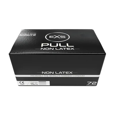 EXS Pull - Non-Latex Condoms - 72 Pieces