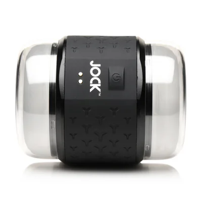 Vibrating Double Stroker - Black
