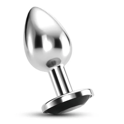 Bijou - Anal Jewel Plug - Large - Black