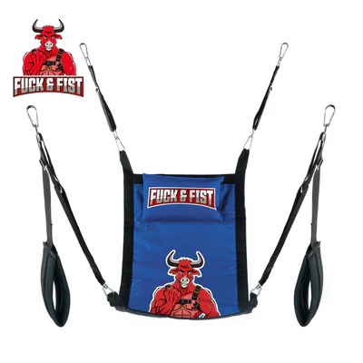 Rectangular Fabric Sling - Complete Set - Blue/Black