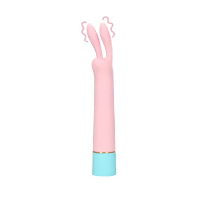 Mini Rabbit Vibrator with USB Charger - Cherry Chiffon