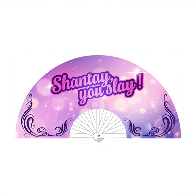 Shantay You Slay - Fan - 64 cm - Purple