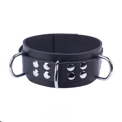 Ultra Leather Necklace - Black
