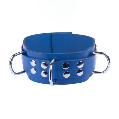Ultra Leather Necklace - Blue