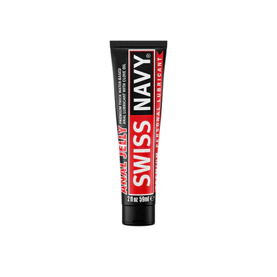 Anal Jelly - Premium Thick Waterbased Anal Lubricant with Clove Oil - 2 fl oz / 59 ml