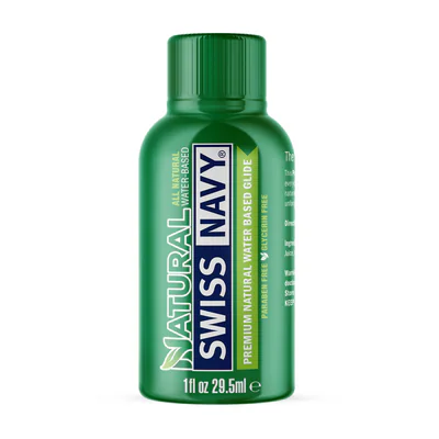 Natural - Premium All Natural Waterbased Lubricant - 1 fl oz / 29,5 ml - Fishbowl 50 Pieces