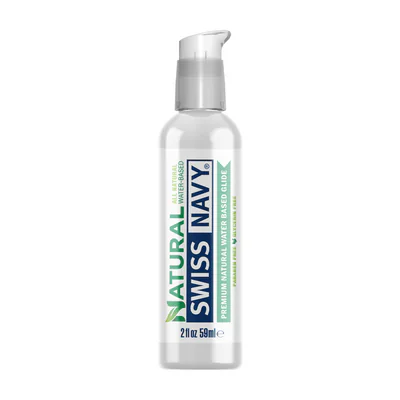 Natural - Premium All Natural Waterbased Lubricant - 2 fl oz / 59 ml