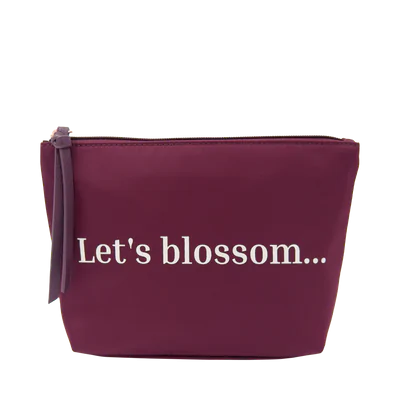 Let's Blossom - Pouch - Purple