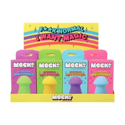 Mushroom Stroker - Display with 12 ULTRASKYN Mini Strokers