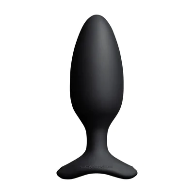Hush 2 - App-controlled Vibrating Butt Plug - 1.75" / 4,4 cm - Black