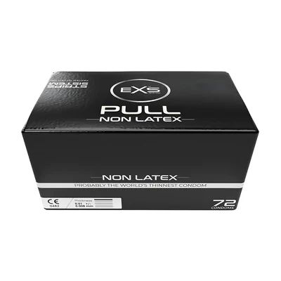 EXS Pull - Non-Latex Condoms - 72 Pieces