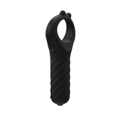 Vibe - Edge - Vibrating Cockring and Bullet - Black