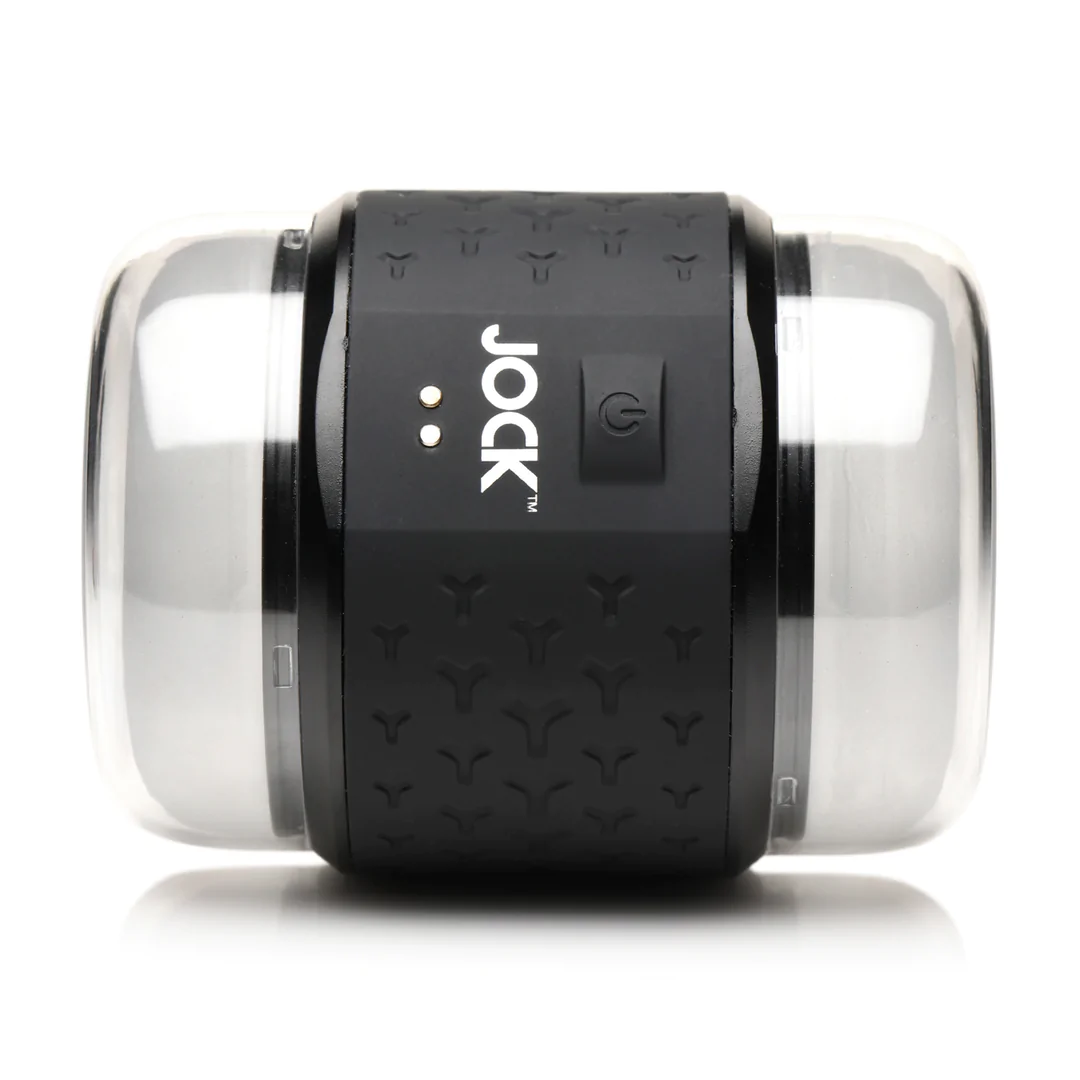 Vibrating Double Stroker - Black