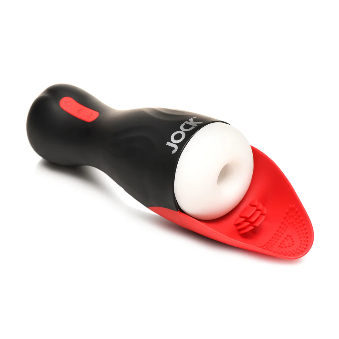 Sucking and Vibrating Masturbator - Black