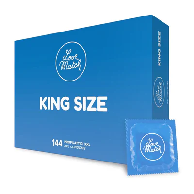 King Size - Condoms - 2.4" / 60 mm - 144 Pieces